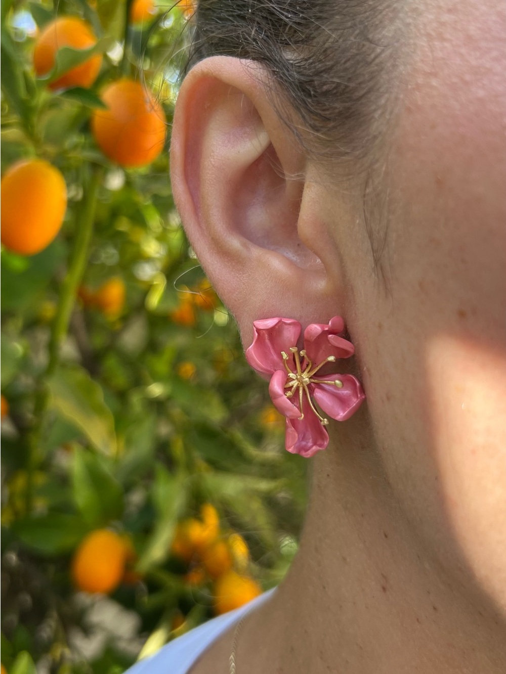 JAR Joel Arthur Rosenthal Almond Blossom Earrings